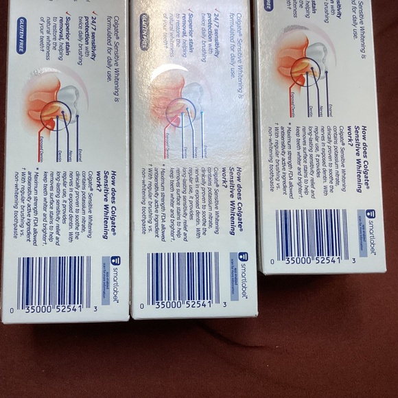 Colgate Sensitive Toothpaste Maximum Strength with Whitening - Fresh Mint Gel - - Picture 7 of 8